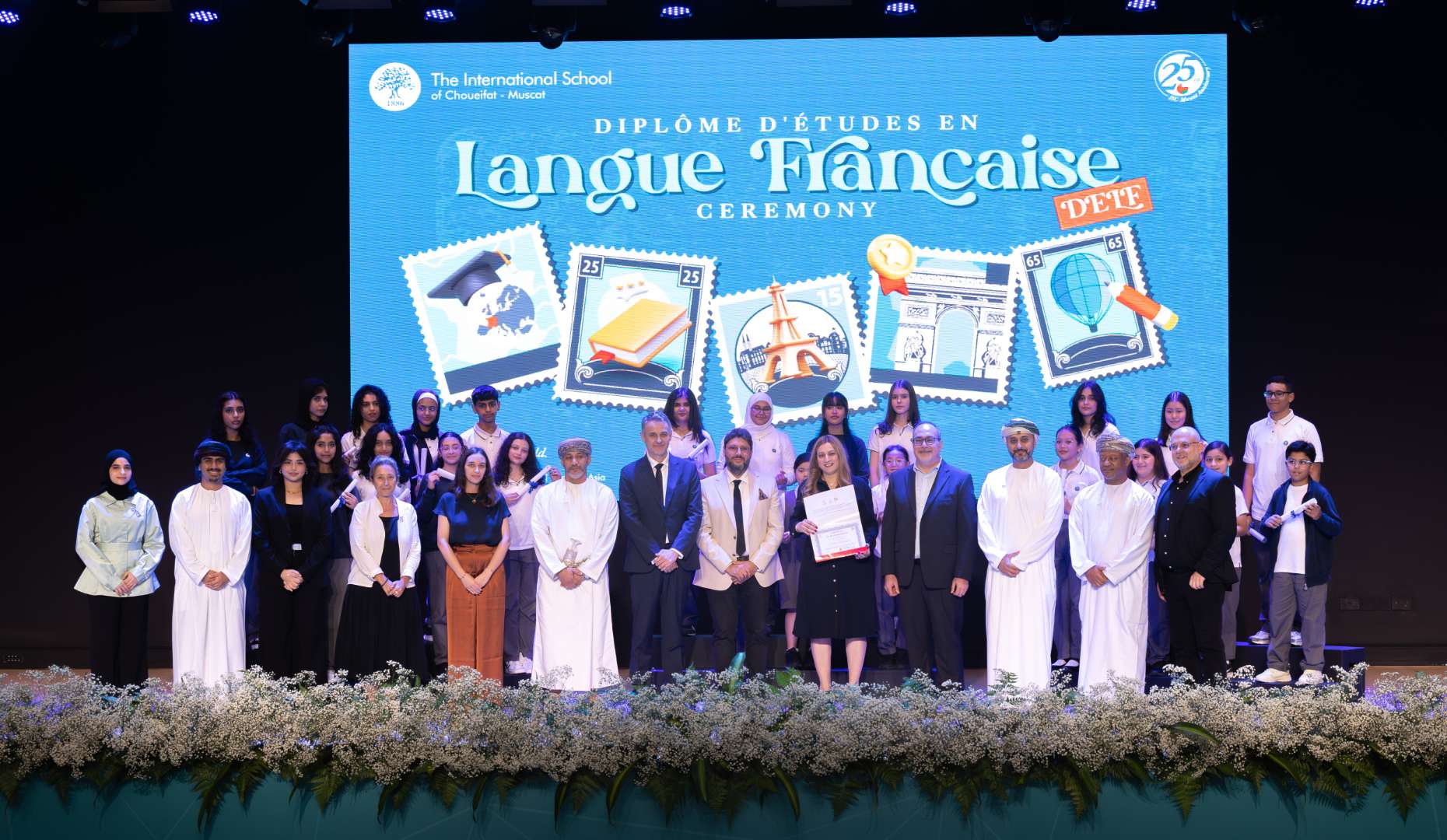 7th DELF Annual Ceremony at ISC-Muscat
