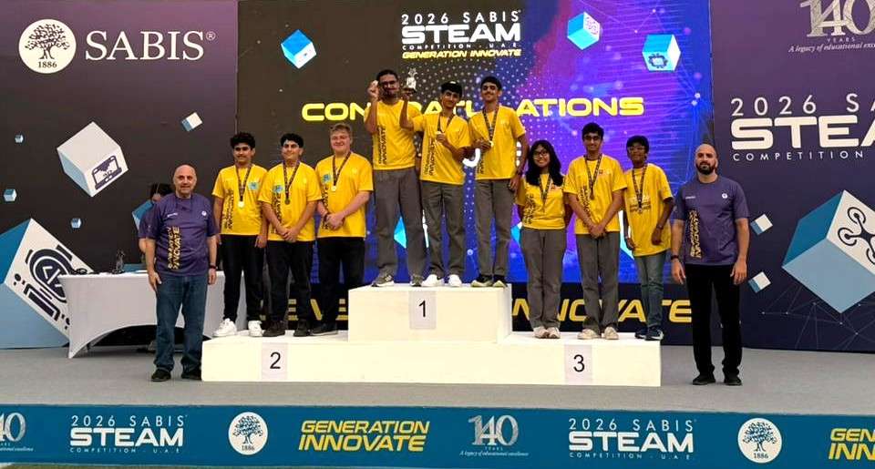 ISC-Muscat Excels in Drones at the 2026 SABIS® STEAM Competition Hosted by SABIS® International School – Yas Island